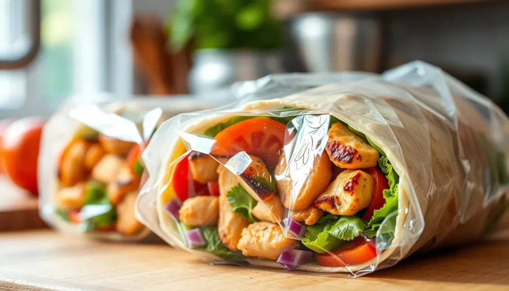 How do you keep Chicken Wraps from getting soggy?