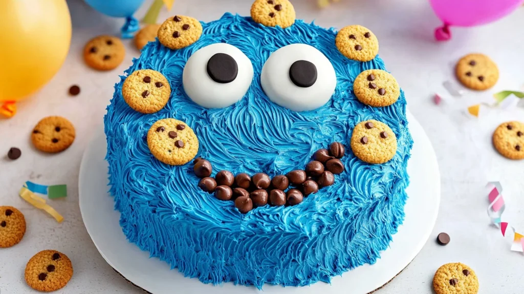 What Flavor Is Cookie Monster Cake