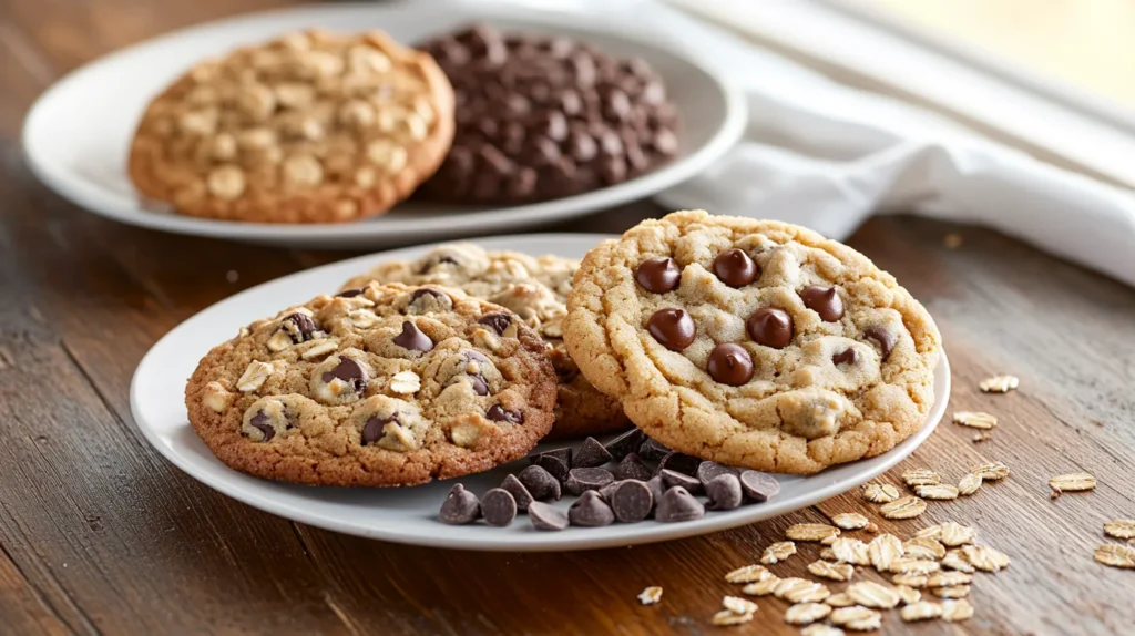 Which is healthier, oatmeal or chocolate chip cookies?