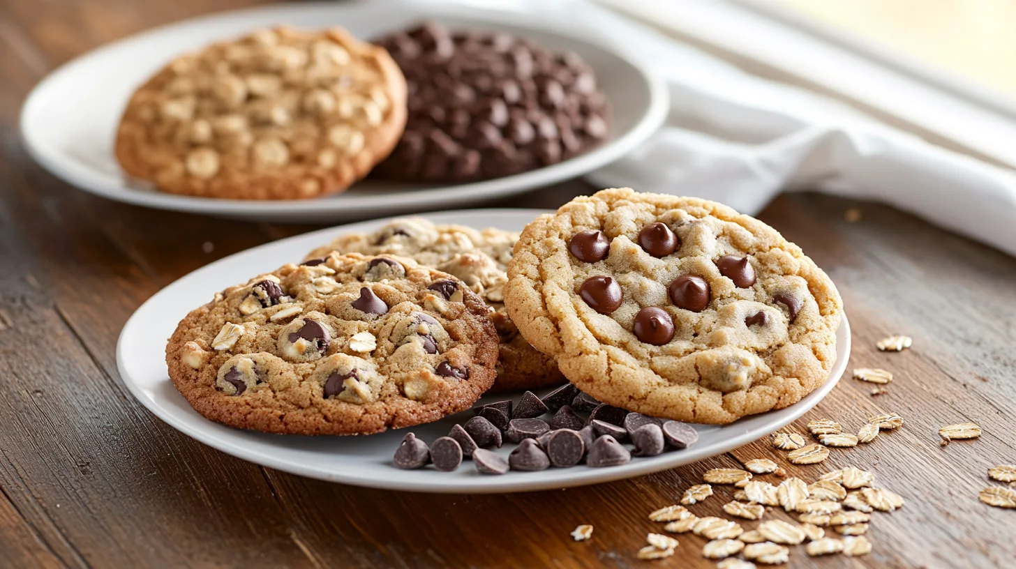 Which is healthier, oatmeal or chocolate chip cookies?