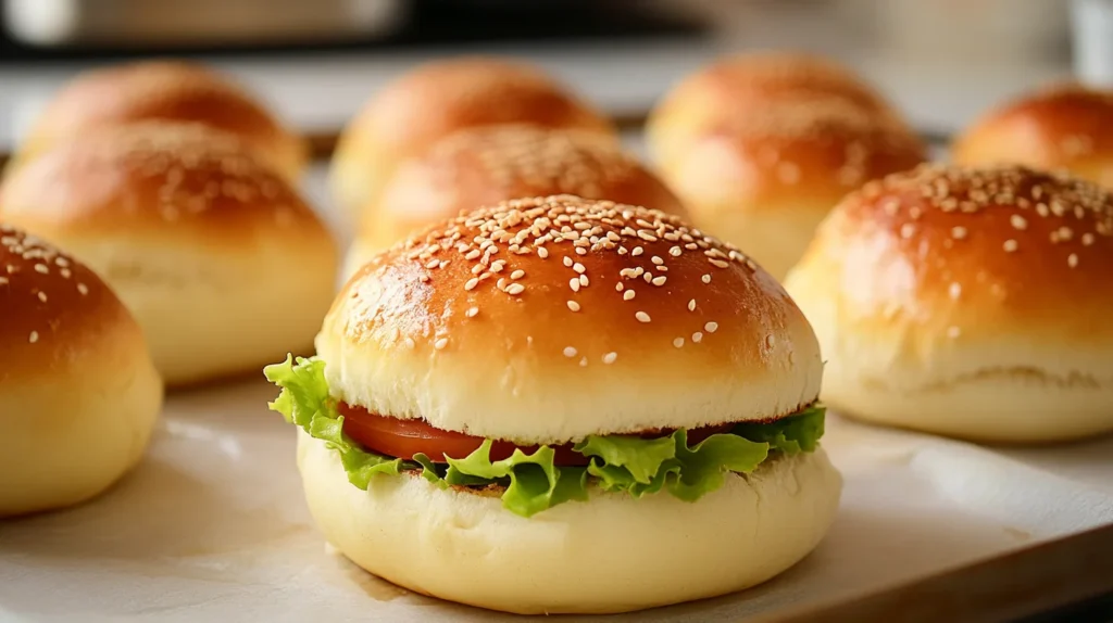 Easy Egg White Burger Buns Recipe