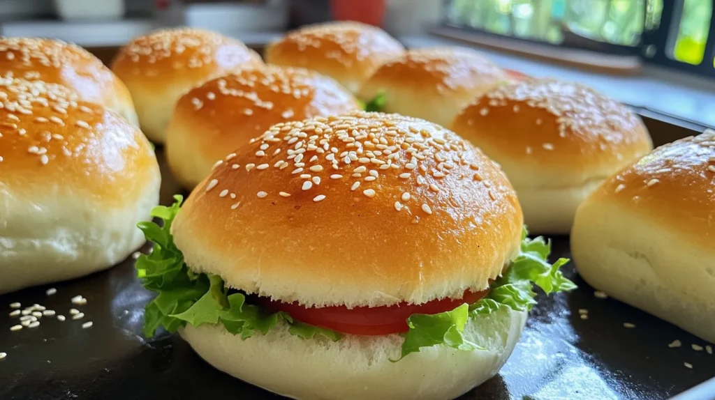 Easy Egg White Burger Buns Recipe