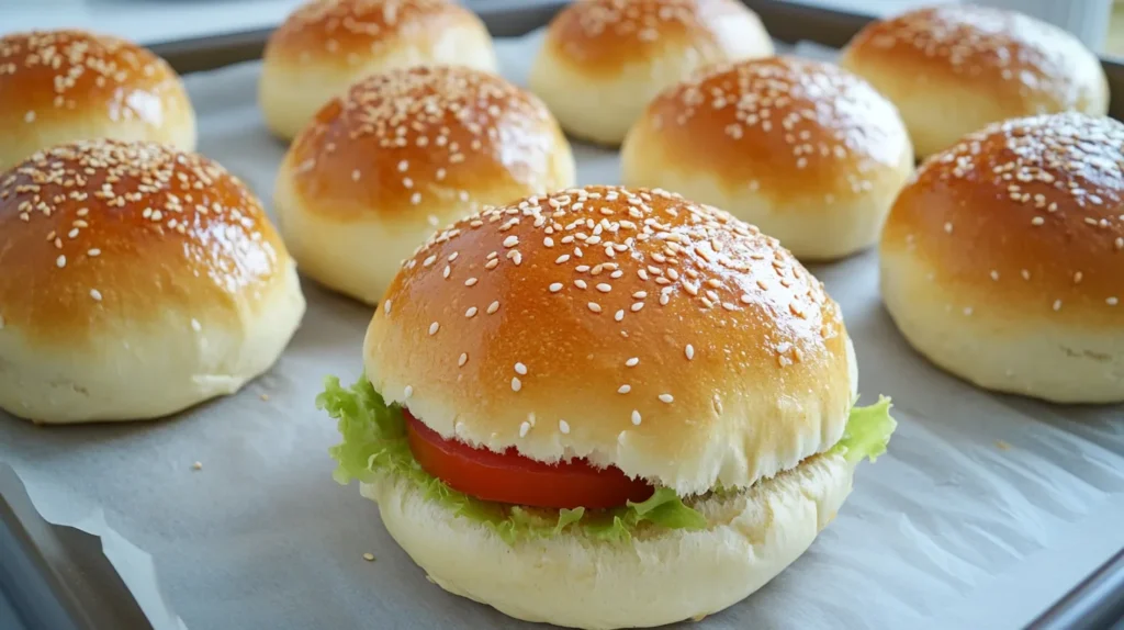 Easy Egg White Burger Buns Recipe